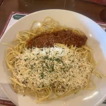 The Old Spaghetti Factory - Best dish of mizithra cheese & browned butter and meat sauce! - Italian Near Me - Newport Beach, California The Old Spaghetti Factory - Best dish of mizithra cheese & browned butter and meat sauce! - Italian Near Me - Newport Beach, California