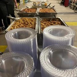 Blue Ribbon Table - Pasta and plates