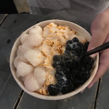 The Block - Thai tea snocream with toppings - Asian Fusion Near Me - Annandale, Virginia The Block - Thai tea snocream with toppings - Asian Fusion Near Me - Annandale, Virginia