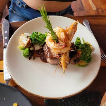 El Pescador - Filet mignon and Shrimp - Restaurants Near Me - Tulum, ROO