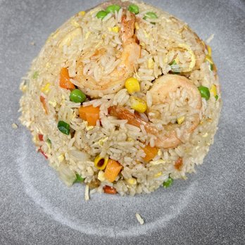 Buddha Asian - fried rice with shrimp and vegetables - Asian Fusion Near Me - Jackson Heights, New York