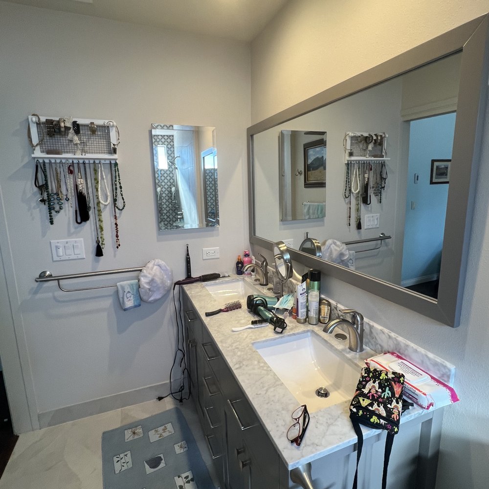 Daniel Allen Construction - new vanity and mirror - General Contractors Near Me - Santa Barbara, California Daniel Allen Construction - new vanity and mirror - General Contractors Near Me - Santa Barbara, California
