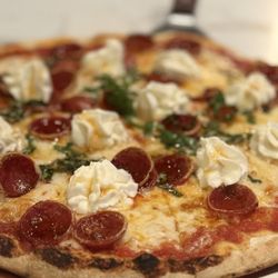 Crust Brewing - Pepperoni pizza