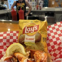 The Maine Lobster Lady - Fresh tender Warm Lobster Roll!