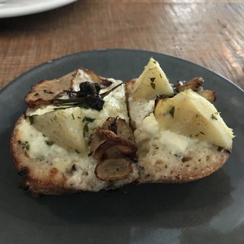 Monteverde - Grilled Artichoke Crostini. Good - Italian Near Me - Chicago, Illinois Monteverde - Grilled Artichoke Crostini. Good - Italian Near Me - Chicago, Illinois