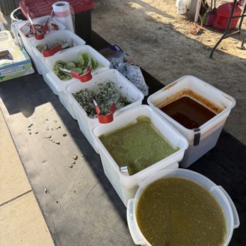 La Chiva Loca - Condiments. Nice touch combining the cilantro and onions. It saves me one step. - Tacos Near Me - Torrance, California La Chiva Loca - Condiments. Nice touch combining the cilantro and onions. It saves me one step. - Tacos Near Me - Torrance, California