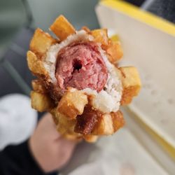 Mochinut - Corn dog with potatoes