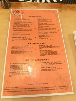 Menu photo 1 Pasifika Grill & Bar Bellevue, WA Menu photo 1 Pasifika Grill & Bar Bellevue, WA