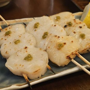 Yakitori Hachibei - scallops - Japanese Near Me - Honolulu, Hawaii Yakitori Hachibei - scallops - Japanese Near Me - Honolulu, Hawaii