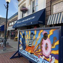 Cops & Doughnuts - Clare City Bakery - Exterior with photo opportunity