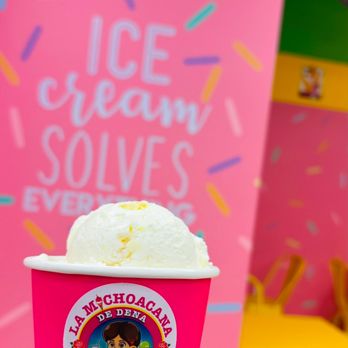 La Michoacana De Dena - Piña Colada Ice Cream - Ice Cream & Frozen Yogurt Near Me - Pasadena, California