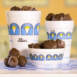 Lic's Ice Cream & Deli - Choco-Cremes bite size choc. covered ice cream balls!