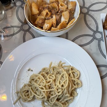 Fiorella - Cacio e pepe and Rigatoni in sausage ragù and both were excellent - Pasta Shops Near Me - Philadelphia, Pennsylvania Fiorella - Cacio e pepe and Rigatoni in sausage ragù and both were excellent - Pasta Shops Near Me - Philadelphia, Pennsylvania