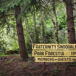 Tiger Mountain Family Nudist Park - Entrance to the park