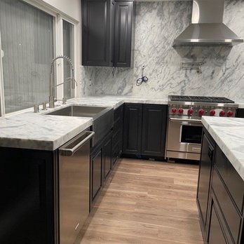 Pacific Stone Creations - The kicthen isn't fully finsihed but the stone PSS did is just too pretty not to share - Countertop Installation Near Me - Temecula, California Pacific Stone Creations - The kicthen isn't fully finsihed but the stone PSS did is just too pretty not to share - Countertop Installation Near Me - Temecula, California