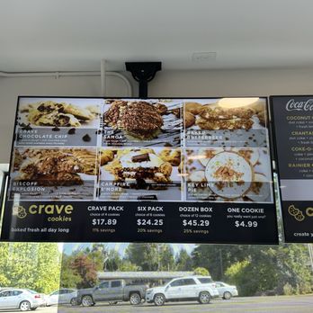 Crave Cookies - Menu July 2024 - Bakeries Near Me - Renton, Washington Crave Cookies - Menu July 2024 - Bakeries Near Me - Renton, Washington