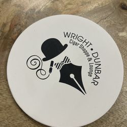 Wright Dunbar Cigar - Personalized coasters
