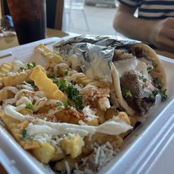STOP-N-GO GYROS - Gyro Plate with Greek Fries