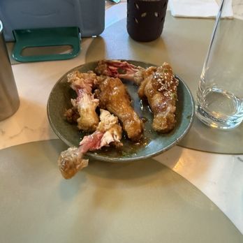 The Burrow - Undercooked wings!! - Salad Near Me - Healdsburg, California