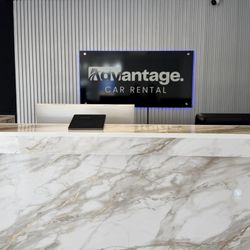 U-Save Car and Truck Rental - Counter with no person no help