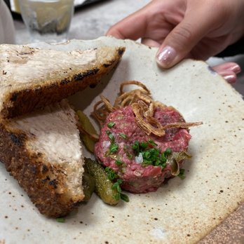 Fete - Beef tartare. - New American Near Me - Honolulu, Hawaii Fete - Beef tartare. - New American Near Me - Honolulu, Hawaii