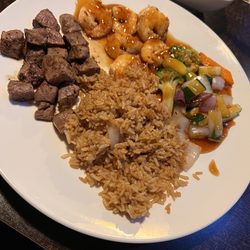 Fuji Steak House - Filet & shrimp!!!