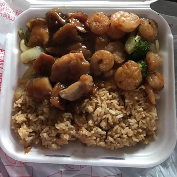 Neo Japan - I ordered the teriyaki chicken and shrimp. - Japanese Near Me - Durham, North Carolina