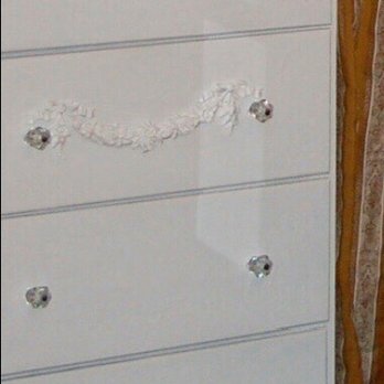Gothic Cabinet Craft - Another view of the bedroom dresser with my daughters added details of knobs and design. 04/26/22 - Furniture Stores Near Me - New York, New York Gothic Cabinet Craft - Another view of the bedroom dresser with my daughters added details of knobs and design. 04/26/22 - Furniture Stores Near Me - New York, New York