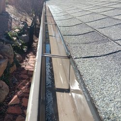 The Gutters Guys - Freshly cleaned out rain gutter.
