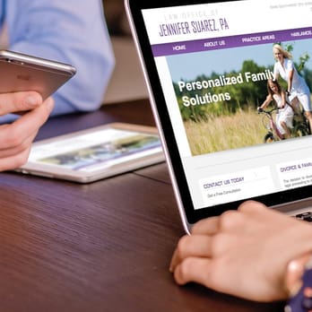 Stitched Production - Legal Website Design for the Law Offices of Jennifer Suarez specializing in Divorce & Family Law. Located in Coral Gables. - Web Design Near Me - Miami, Florida