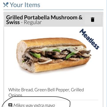 Jersey Mike's Subs - What I ordered - Sandwiches Near Me - Glendale, Arizona