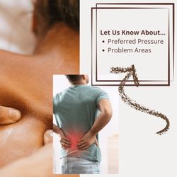 Final Touch Massage - Communicate with your massage therapist about pressure and problem areas.