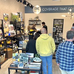 DK Pittsburgh Sports - Customers inside the shop.