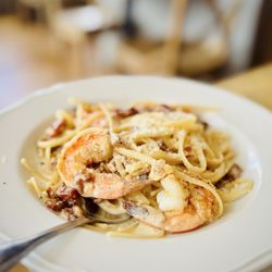 Paluca Trattoria - Carbonara +prawns