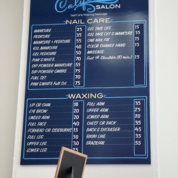 California Salon - Current Prices 1.27.22 - Skin Care Near Me - San Francisco, California