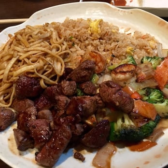 Tokyo Steakhouse II - Filet Hibachi with fried rice noodles& fresh veggies YUM - Japanese Near Me - Bartlett, Illinois Tokyo Steakhouse II - Filet Hibachi with fried rice noodles& fresh veggies YUM - Japanese Near Me - Bartlett, Illinois