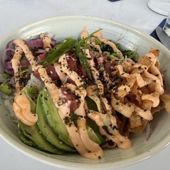 Tommy Bahama Marlin Bar - Ahi tuna bowl - New American Near Me - Sarasota, Florida Tommy Bahama Marlin Bar - Ahi tuna bowl - New American Near Me - Sarasota, Florida