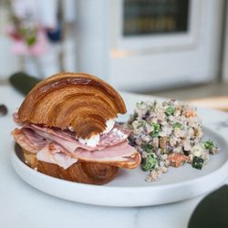Croissant and Farro Salad