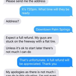 Never showed up nor refunded our deposit. AVOID! Never showed up nor refunded our deposit. AVOID!