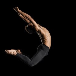 Victoria Carter London Dance Centre - Male dancer leaping