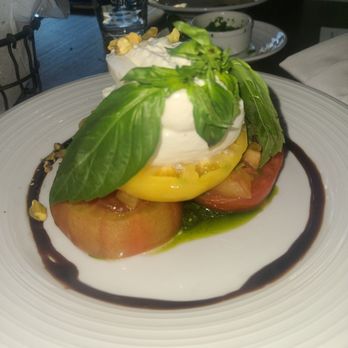 Pinstripes - Burrata Caprese - Bowling Near Me - San Mateo, California