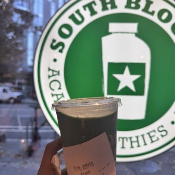 South Block - Super Green Ginger Smoothie - Acai Bowls Near Me - Washington, DC, District of Columbia
