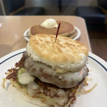 Village at Cedar Park - Chicken Biscuit + original stack of pancakes - Shopping Centers Near Me - Cedar Park, Texas Village at Cedar Park - Chicken Biscuit + original stack of pancakes - Shopping Centers Near Me - Cedar Park, Texas