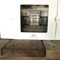 The thank you card that was given to us for purchasing a watch. Just Lovely.