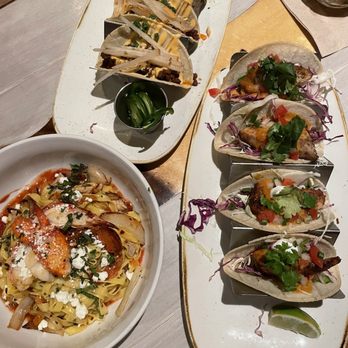 Monkeypod Kitchen by Merriman - Bulgogi Pork Tacos, Fresh Caught Fish Tacos - New American Near Me - Kihei, Hawaii