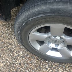 Becker Auto - Tire scuffed from being too close