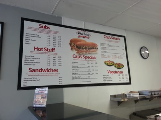 Menu photo 6 Capriotti's Sandwich Shop Las Vegas, NV