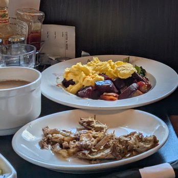 North Star Diner - Veg hash w/ scrambled eggs (10/10). Side of carnitas (dry, 3/10). - Bars Near Me - Seattle, Washington North Star Diner - Veg hash w/ scrambled eggs (10/10). Side of carnitas (dry, 3/10). - Bars Near Me - Seattle, Washington