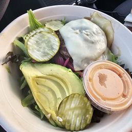 Paleo Burger Bowl