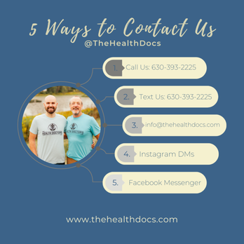 The Health Doctors - 5 Ways to Contact Us - Chiropractors Near Me - Warrenville, Illinois The Health Doctors - 5 Ways to Contact Us - Chiropractors Near Me - Warrenville, Illinois